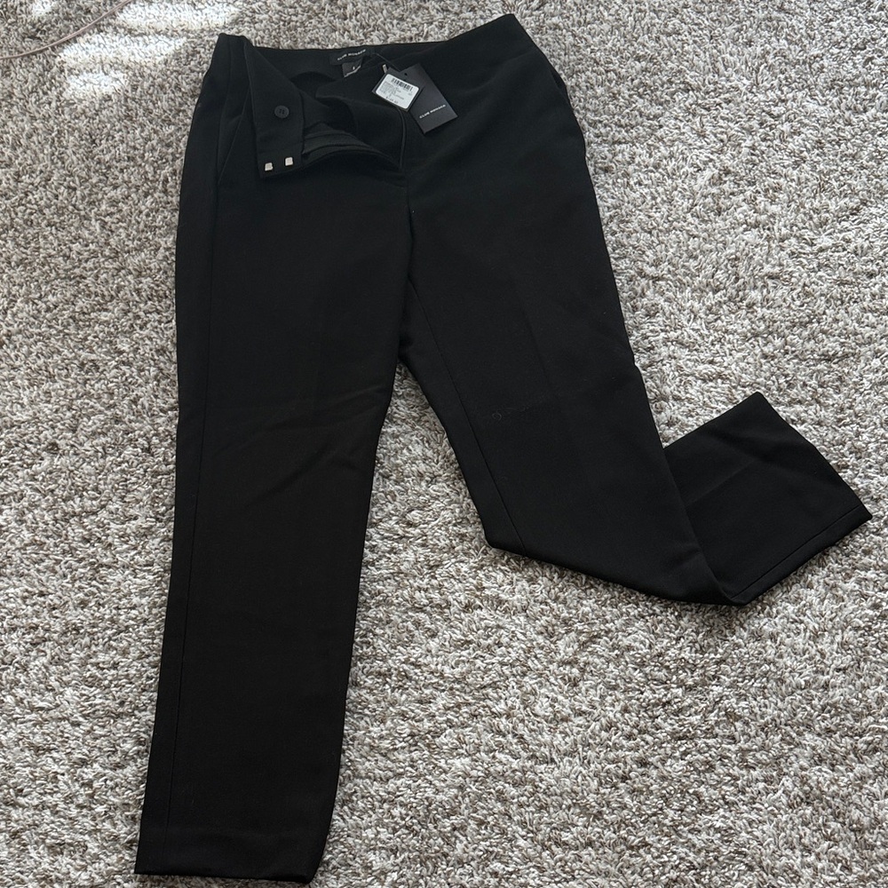Club Monaco Black Tailored Trousers